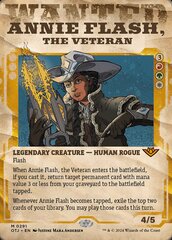 Annie Flash, the Veteran - Foil - Showcase