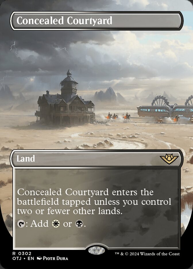 Concealed Courtyard - Borderless