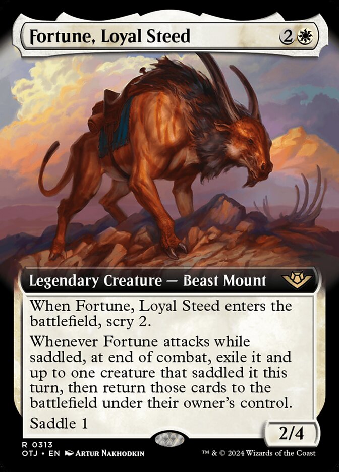 Fortune, Loyal Steed - Extended Art