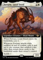 Fortune, Loyal Steed - Foil - Extended Art