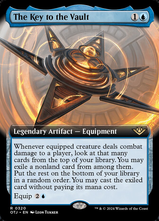 (320) The Key to the Vault - FOIL - EXTENDED ART