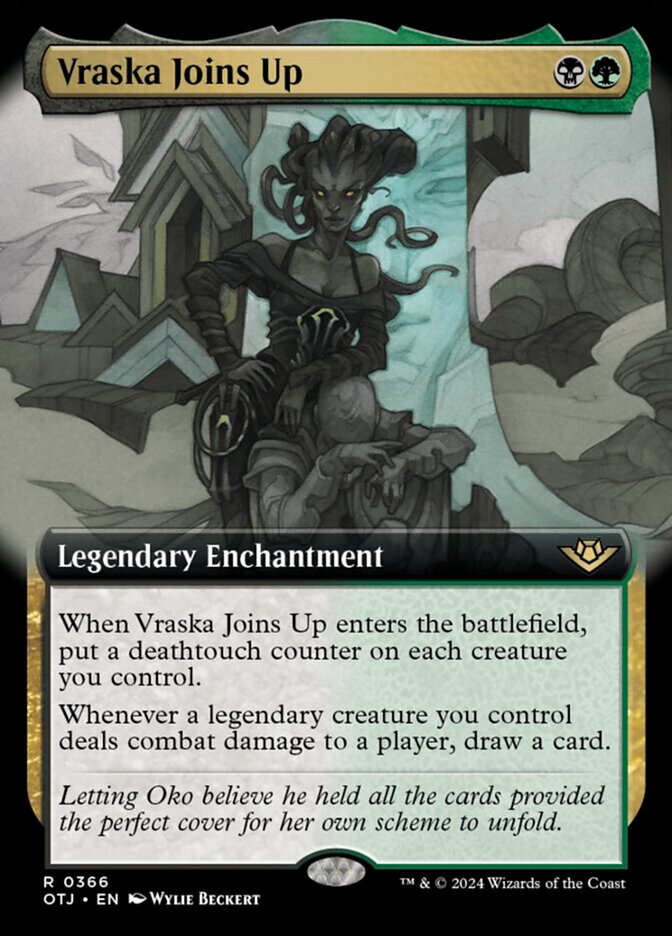 Vraska Joins Up - Extended Art