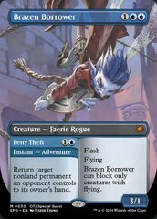 Brazen Borrower (0030) (Borderless) - Foil