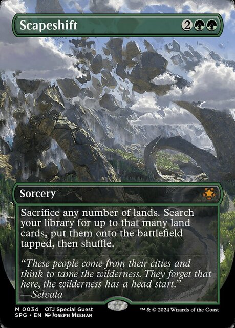 Scapeshift - Foil - Borderless