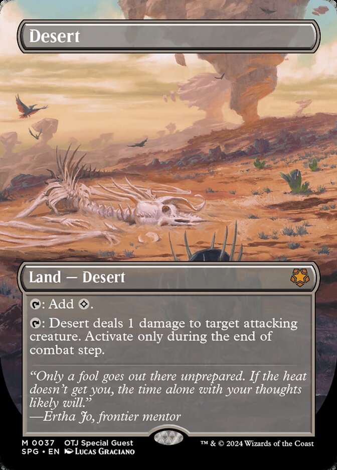 Desert ~~ Borderless - Foil