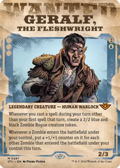 Geralf, the Fleshwright (0287) (Showcase) - Foil