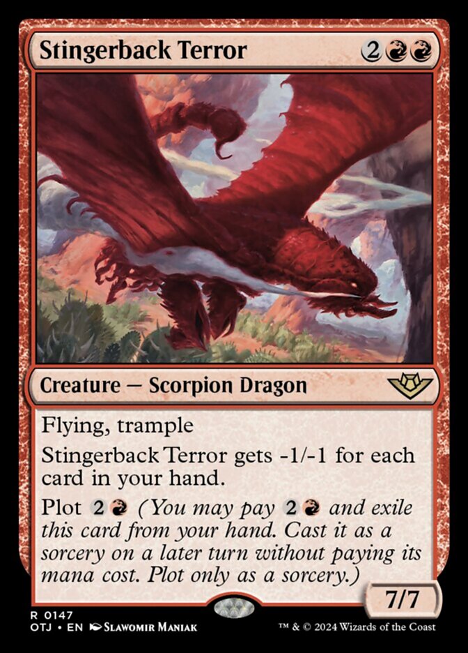 Stingerback Terror - Foil