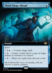 Three Steps Ahead (0323) (Extended Art) - Foil