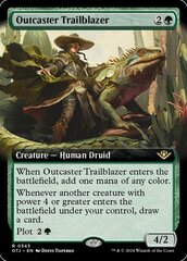 Outcaster Trailblazer (0343) (Extended Art) - Foil