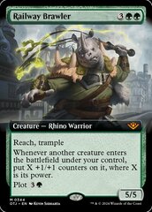 Railway Brawler (0344) (Extended Art) - Foil