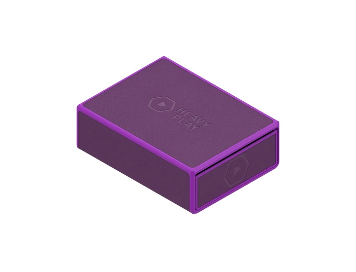 Heavy Play: Rng Dicebox Max - Noble Purple