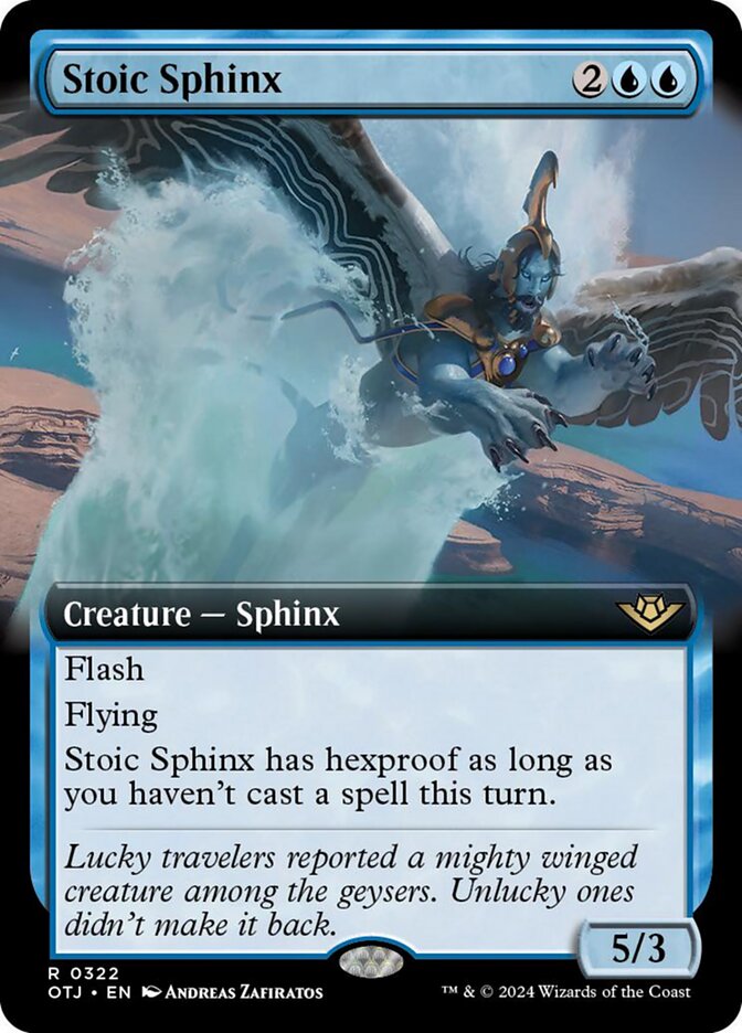 Stoic Sphinx - Extended Art