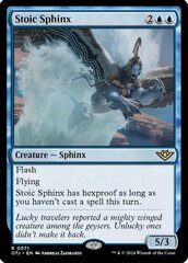 Stoic Sphinx - Foil