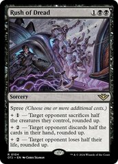 Rush of Dread - Foil