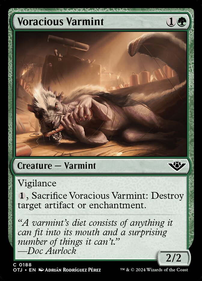 Voracious Varmint - Foil