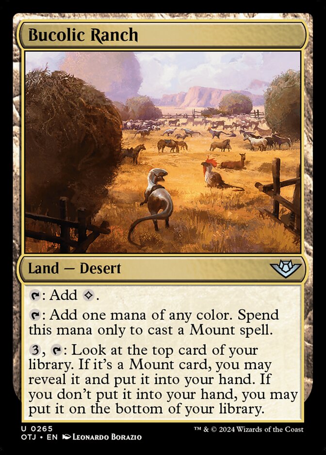 Bucolic Ranch - Foil