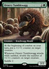 Ornery Tumblewagg - Foil - Extended Art