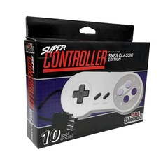 Old Skool SNES Classic Edition Super Controller 10ft Cable