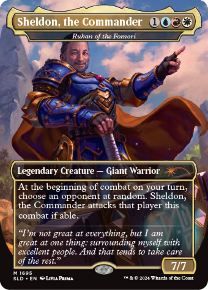 Sheldon, the Commander - Ruhan of the Fomori