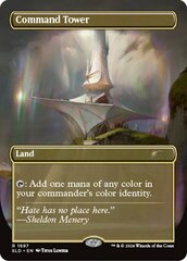 Command Tower - 1697 - Rainbow Foil