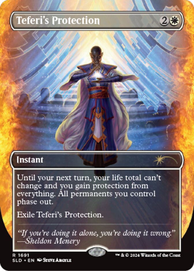 Teferis Protection (1691) - Rainbow Foil