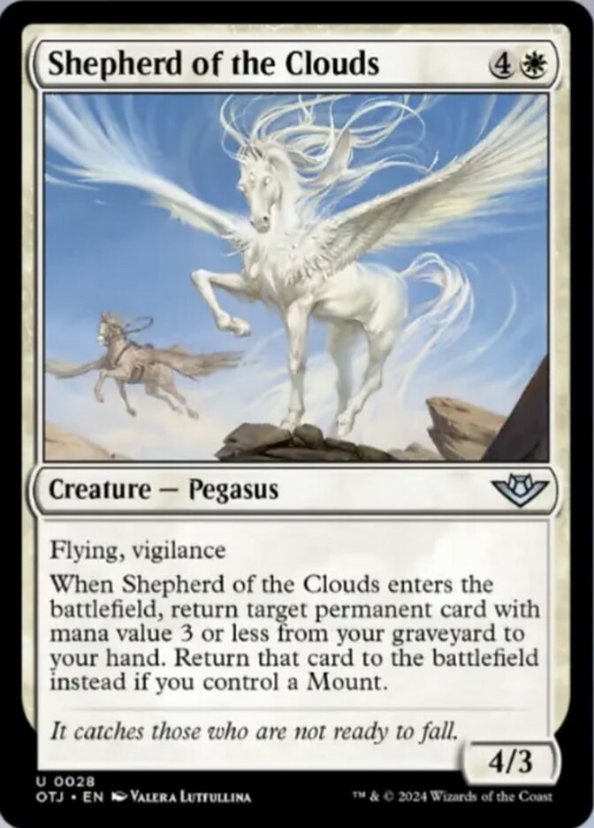 Shepherd of the Clouds - Foil