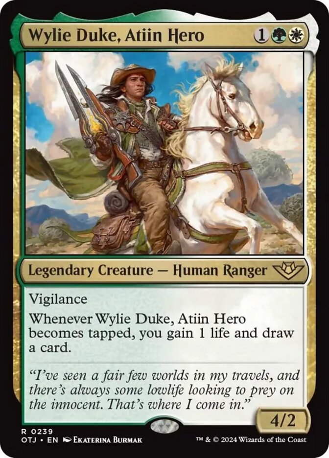 Wylie Duke, Atiin Hero - Foil