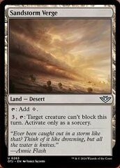 Sandstorm Verge - Foil