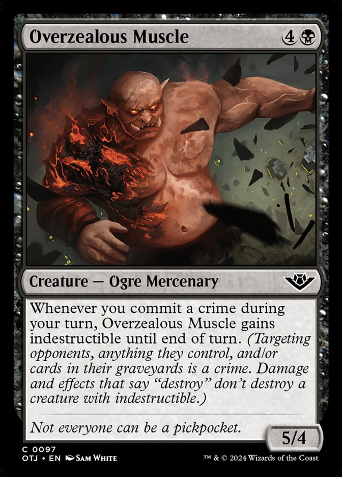 Overzealous Muscle - Foil