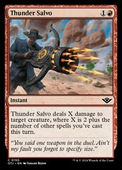 Thunder Salvo - 0150 - Foil