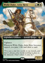 Wylie Duke, Atiin Hero - Extended Art