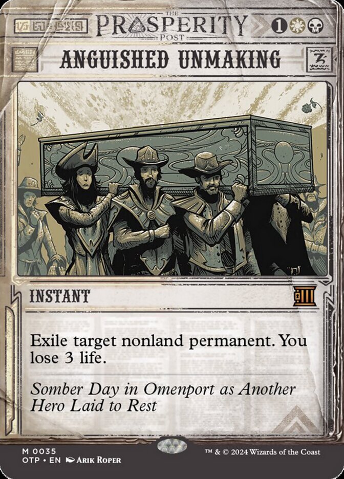 Anguished Unmaking - Foil