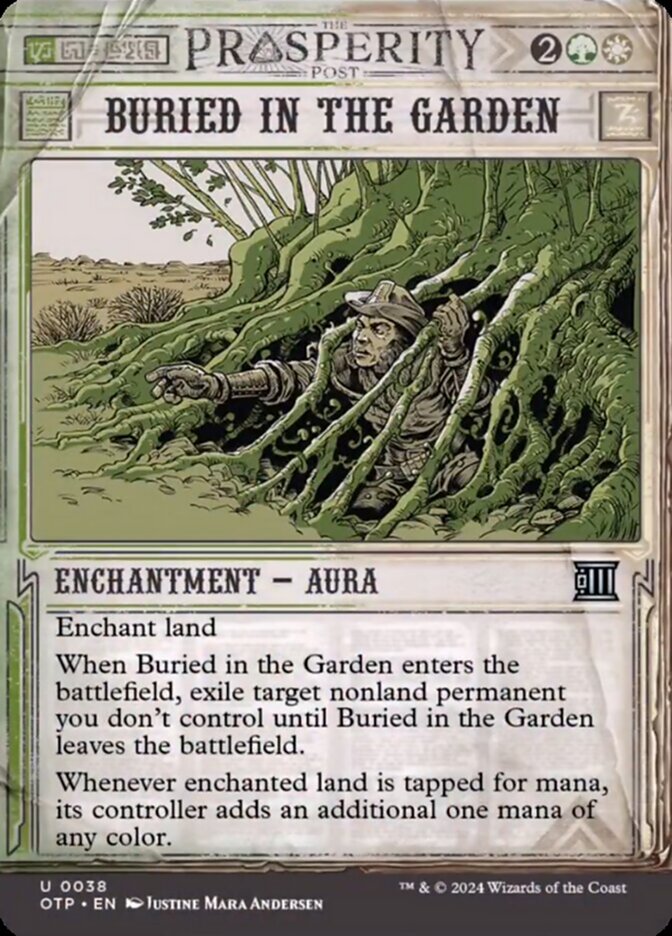 Buried in the Garden - Magic the Gathering » MTG Card Singles 