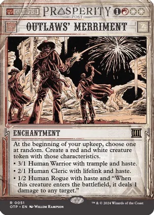Outlaws Merriment - Foil