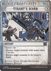 Tyrant's Scorn (0056) (Showcase) - Foil