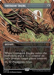 Contagion Engine (0078) (Borderless) - Textured Foil