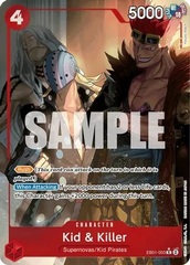 Kid & Killer - EB01-003 - R - Alternate Art - Foil