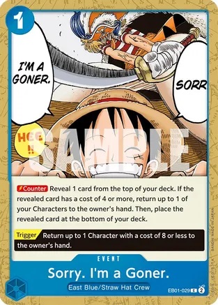 Sorry. Im a Goner. - EB01-029 - C