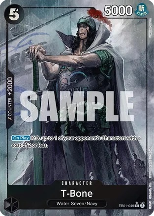 T-Bone - EB01-049 - R - Alternate Art - Foil
