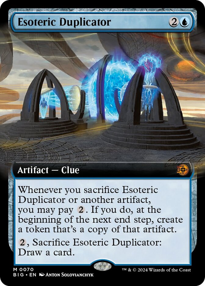 Esoteric Duplicator - Foil - Extended Art
