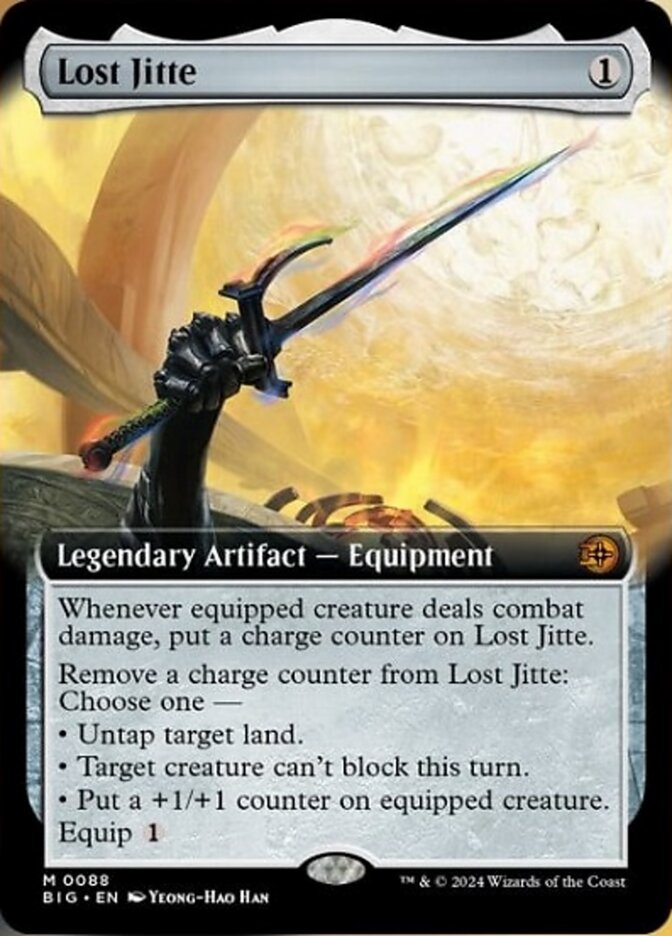 Lost Jitte - Foil - Extended Art