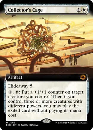 Collectors Cage - Foil - Extended Art