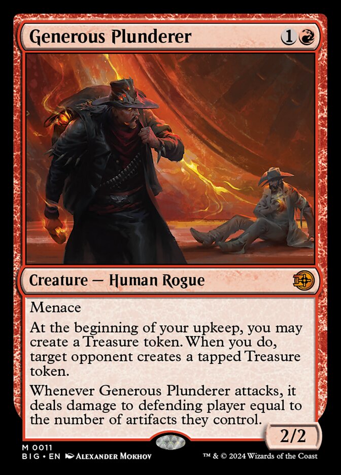 Generous Plunderer - Foil