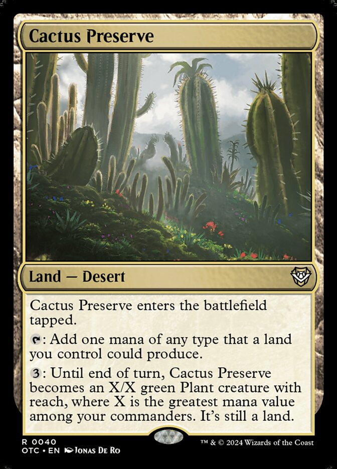 Cactus Preserve