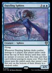 Dazzling Sphinx - Commander: Outlaws of Thunder Junction