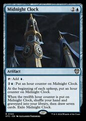 Midnight Clock - Commander: Outlaws of Thunder Junction