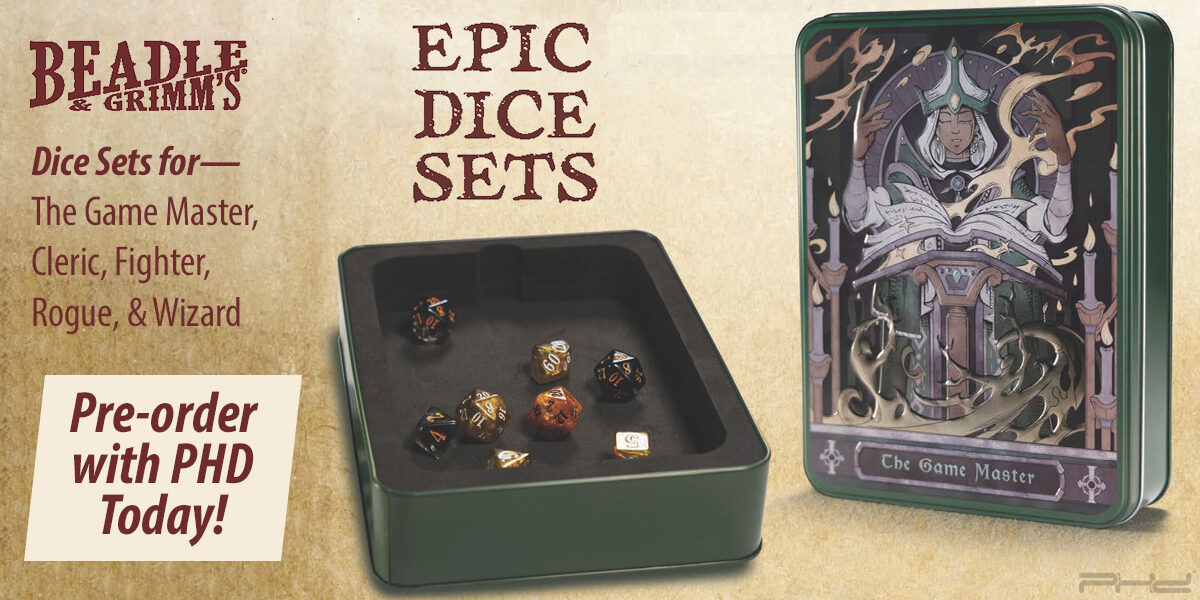 Epic Dice Sets - Beadle & Grimm’s