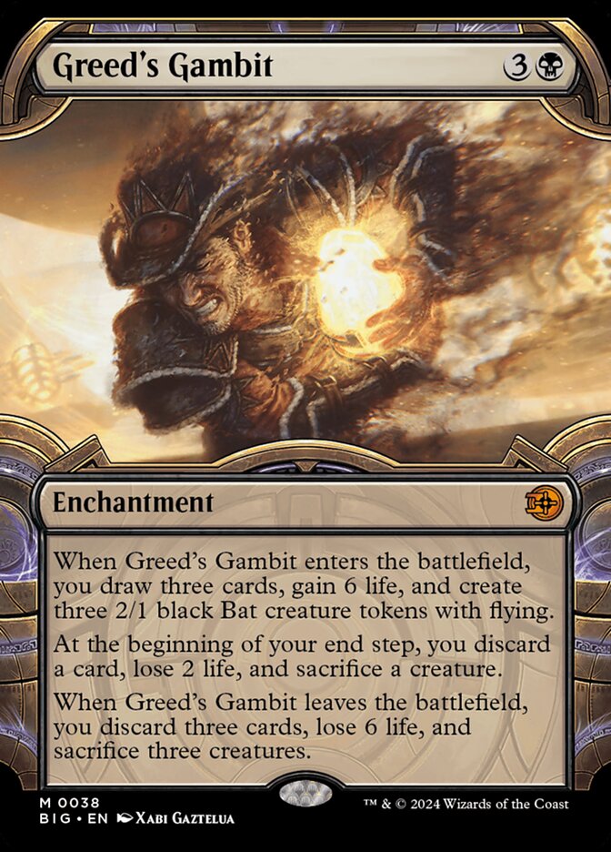 Greeds Gambit - Foil - Showcase