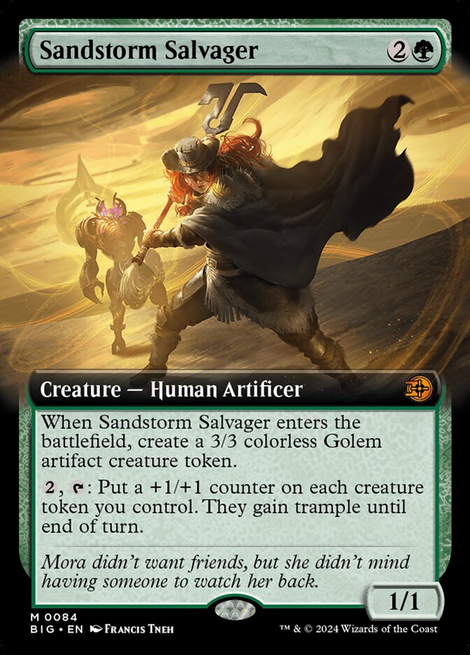 Sandstorm Salvager - Extended Art