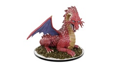 Dungeons and Dragons - Icons of the Realms: 50th Anniversary Classic Red Dragon - Miniature